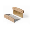 Muvna Coffee Grounds Pan & Brush: White