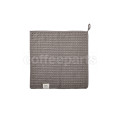 Muvna Small Waffle Barista Towel: 30x30 Grey