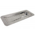 Rhino Wares Large 600mm In-Bench Milk Jug Rinser w/ Spinjet