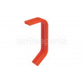Rhino Coffee Gear Red Silicone Milk Jug Grip : Large 