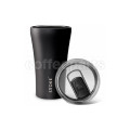 Sttoke 12oz Ceramic Reusable Coffee Cup: Midnight Black