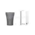 Sttoke 8oz Grey Ceramic Reusable Coffee Cup