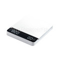 zeroHero Yunzhi E-Smart Scales: White, precision coffee weighing scale.