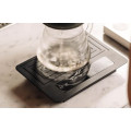 Artisan Barista Coffee Scale Tray in use during coffee brewing process