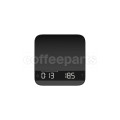 Acaia Lunar 2022 espresso scale for precise coffee weighing.  