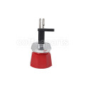 Bialetti Mini Express 2 Cup Stove Top Espresso Maker: Red