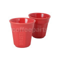 Bialetti Mini Express 2 Cup Stove Top Espresso Maker: Red
