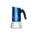 Bialetti 6 Cup Venus Blue Induction Stove Top Coffee Maker displayed