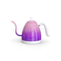 Stylish Candy Purple Brewista Gooseneck Kettle for brewing.