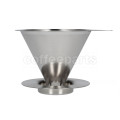 Hario 2-Cup V60 Double Mesh Metal Coffee Dripper: DMD-02HSV