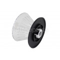 Timemore 1-Cup Crystal Eye Brew Coffee Dripper: Black Plastic