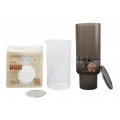 Timemore Slow Ice Dripper Bundle: Transparent Black