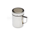 Stainless Chocolate Shaker with Mesh Top And Handle