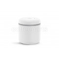 Fellow Atmos Matte White Stainless Steel Vacumm Canister : 10oz Medium