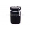 Friis Black Coffee Storage Vault with One-Way Valve