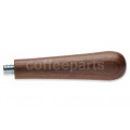 Coffee Machine Handle in Dark Walnut with M12 Thread