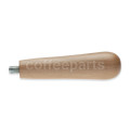 Coffee Machine Handle in Light Walnut with M10 Thread