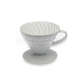 Hario 2-Cup V60 White Ceramic Coffee Dripper
