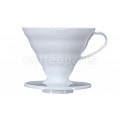 Hario 2-Cup V60 White Plastic Coffee Dripper