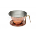 Kalita 185 Tsubame Copper Wave Filter Coffee Dripper WDC-185