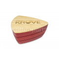 Kruve Red Ground Coffee Sifter with 2 Sieves