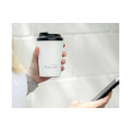Fressko Camino Reusable Coffee Cup 340ml : Snow (White)