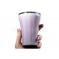 Sttoke 8oz Ceramic Reusable Coffee Cup: Unicorn Purple
