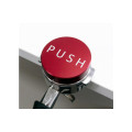 Clockworks Push Red 58.5mm Coffee Tamper