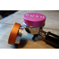 Clockworks Push Orange 58.5mm Coffee Tamper