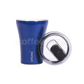 Sttoke 12oz Magnetic Blue Ceramic Reusable Coffee Cup