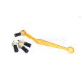Pallo Orange Coffee Tool inc Three Spare Brushes
