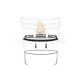 Airscape Coffee Perserve Bucket Insert