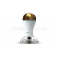 Pesado 58.5mm Coffee Tamper : White and Gold Modular