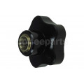 Steam/water valve handle