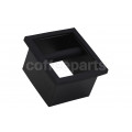 Rhino Wares Square Grounds Coffee Knock Chute : Black