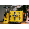 SanRemo Cube R Coffee Machine: Yellow
