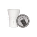 Sttoke Ceramic Reusable Cup 8oz Cup : White