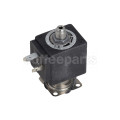 3-way flange valve, stainless steel,  230V